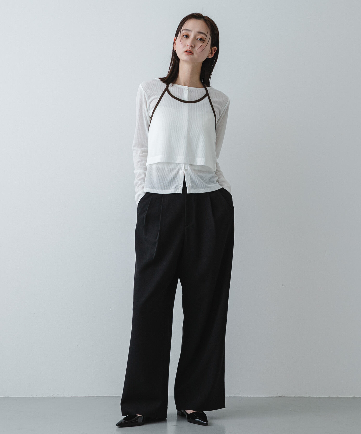 SENSE OF PLACE by URBAN RESEARCH「アンサンブルカットトップ」|Tシャツ・カットソー|