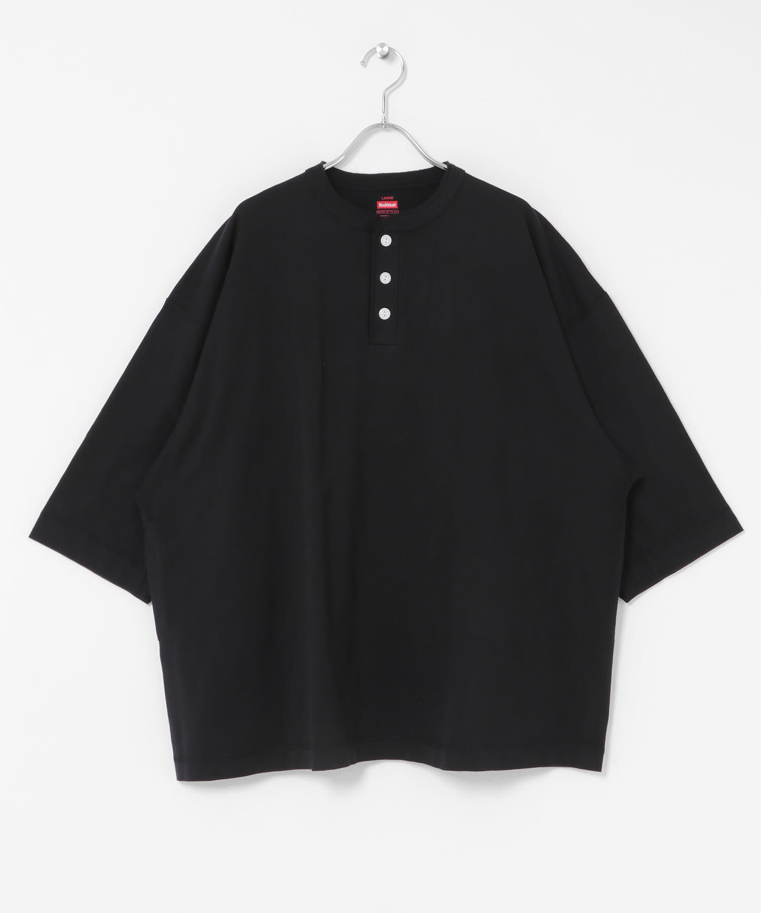 SENSE OF PLACE by URBAN RESEARCH「『別注』Healthknit&times;SENSE OF PLACE　ヘンリーネックTシャツ」|Tシャツ・カットソー|