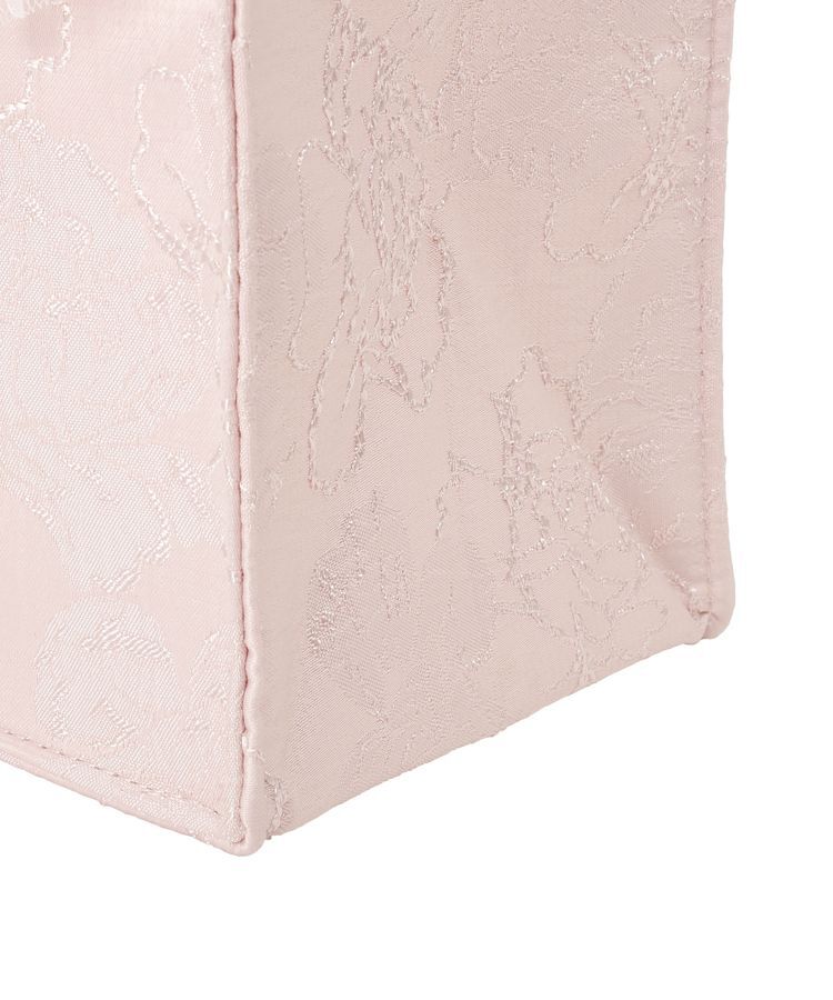 Maison de FLEUR「レースリボンフリルハンドルスクエアトートSバッグ」|トートバッグ|