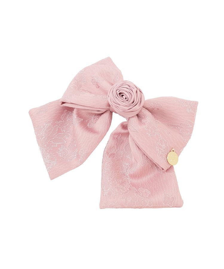 Maison de FLEUR「ローズリボンジャカードバレッタ」|その他|