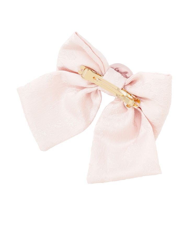 Maison de FLEUR「ローズリボンジャカードバレッタ」|その他|