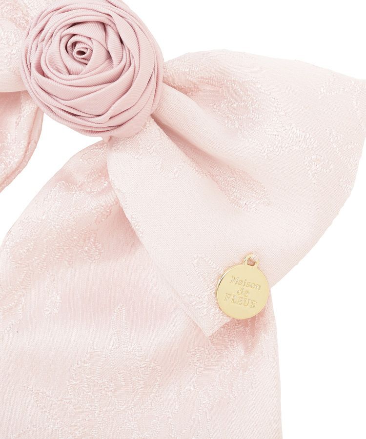 Maison de FLEUR「ローズリボンジャカードバレッタ」|その他|
