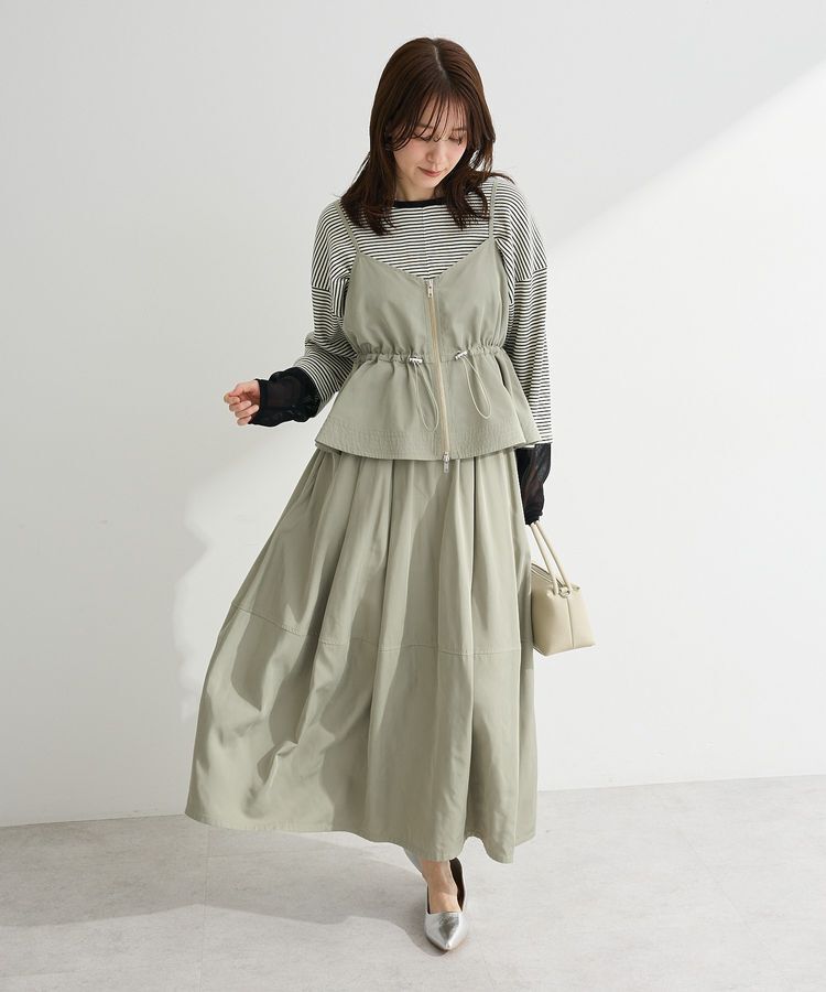 Green Parks「SET2点 キャミビスチェ＋スカート」|ワンピース|