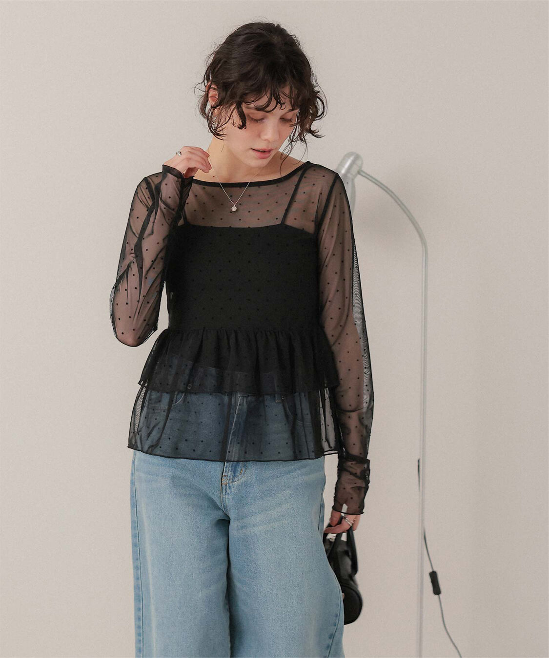 titivate「ティアードデザインシアートップス」|Tシャツ・カットソー|