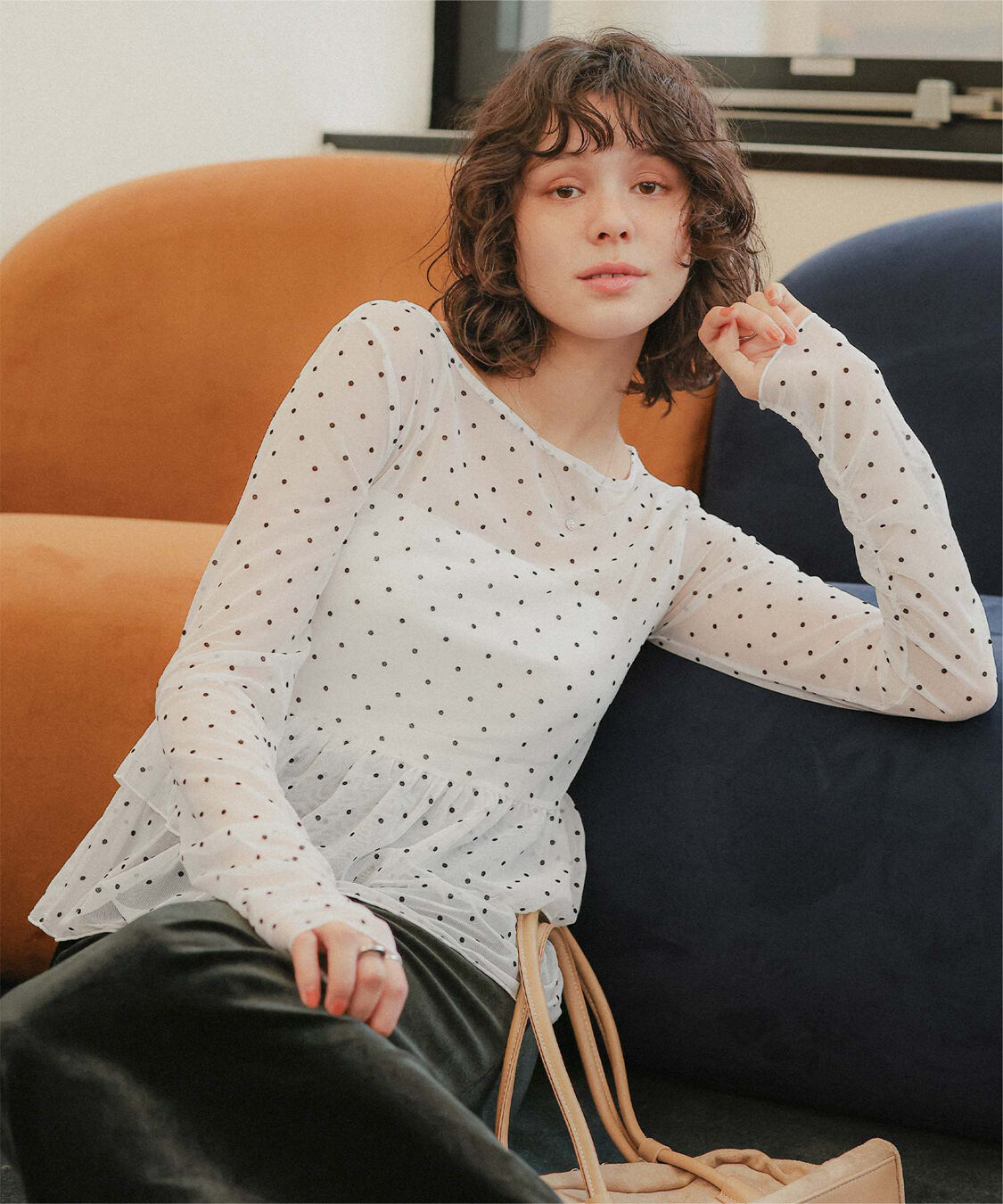 titivate「ティアードデザインシアートップス」|Tシャツ・カットソー|