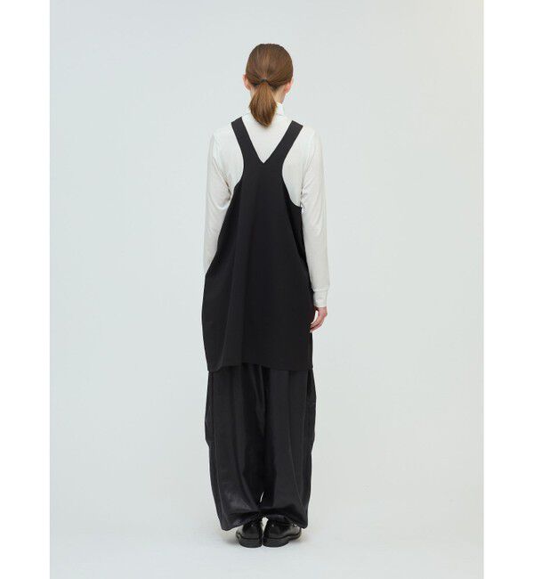 mizuiro ind「mizuiro ind クルーネックチュニックワンピース」|ワンピース|