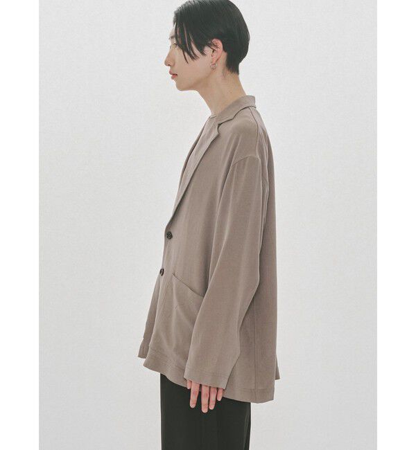 MIDIUMISOLID「MIDIUMISOLID Men&rsquo;s ジャージジャケット」|テーラードジャケット|