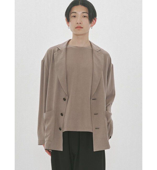 MIDIUMISOLID「MIDIUMISOLID Men&rsquo;s ジャージジャケット」|テーラードジャケット|