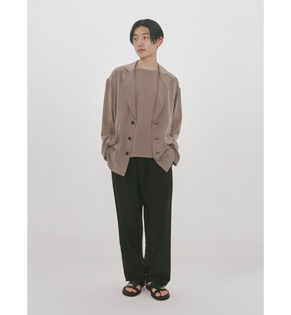 MIDIUMISOLID「MIDIUMISOLID Men&rsquo;s ジャージジャケット」|テーラードジャケット|