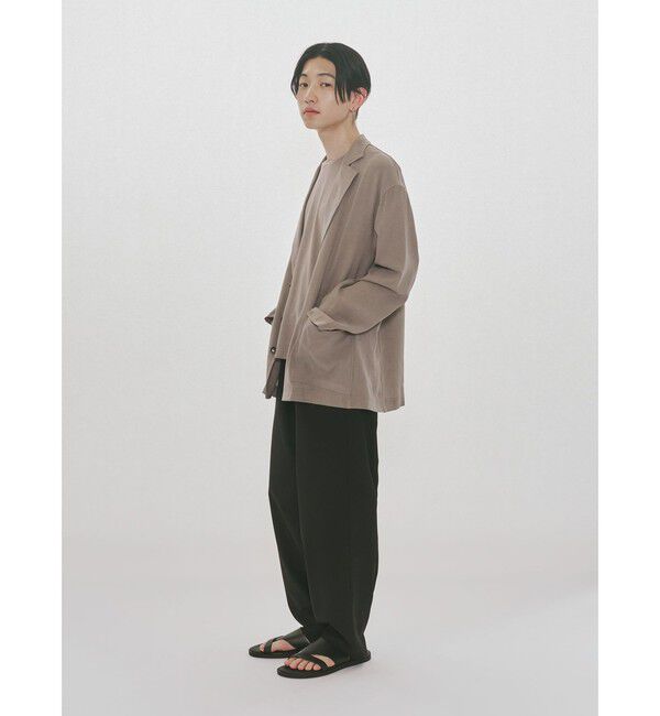 MIDIUMISOLID「MIDIUMISOLID Men&rsquo;s ジャージジャケット」|テーラードジャケット|