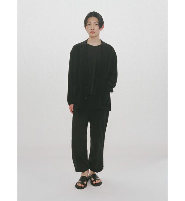 MIDIUMISOLID「MIDIUMISOLID Men&rsquo;s ジャージジャケット」|テーラードジャケット|