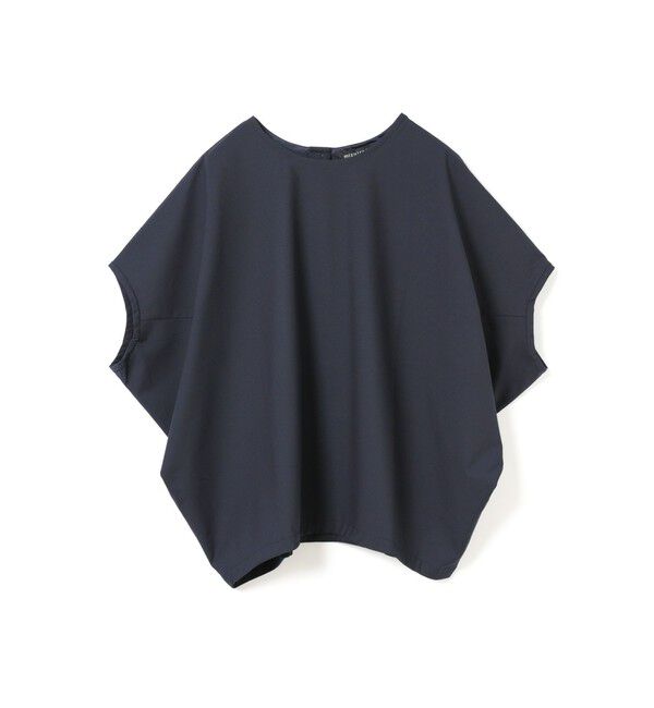 mizuiro ind「mizuiro ind T/Rコクーンワイドプルオーバー」|Tシャツ・カットソー|ネイビー