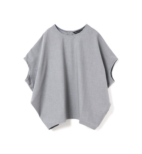 mizuiro ind「mizuiro ind T/Rコクーンワイドプルオーバー」|Tシャツ・カットソー|グレー