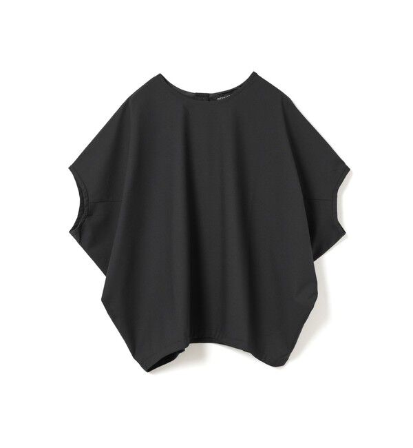 mizuiro ind「mizuiro ind T/Rコクーンワイドプルオーバー」|Tシャツ・カットソー|ブラック