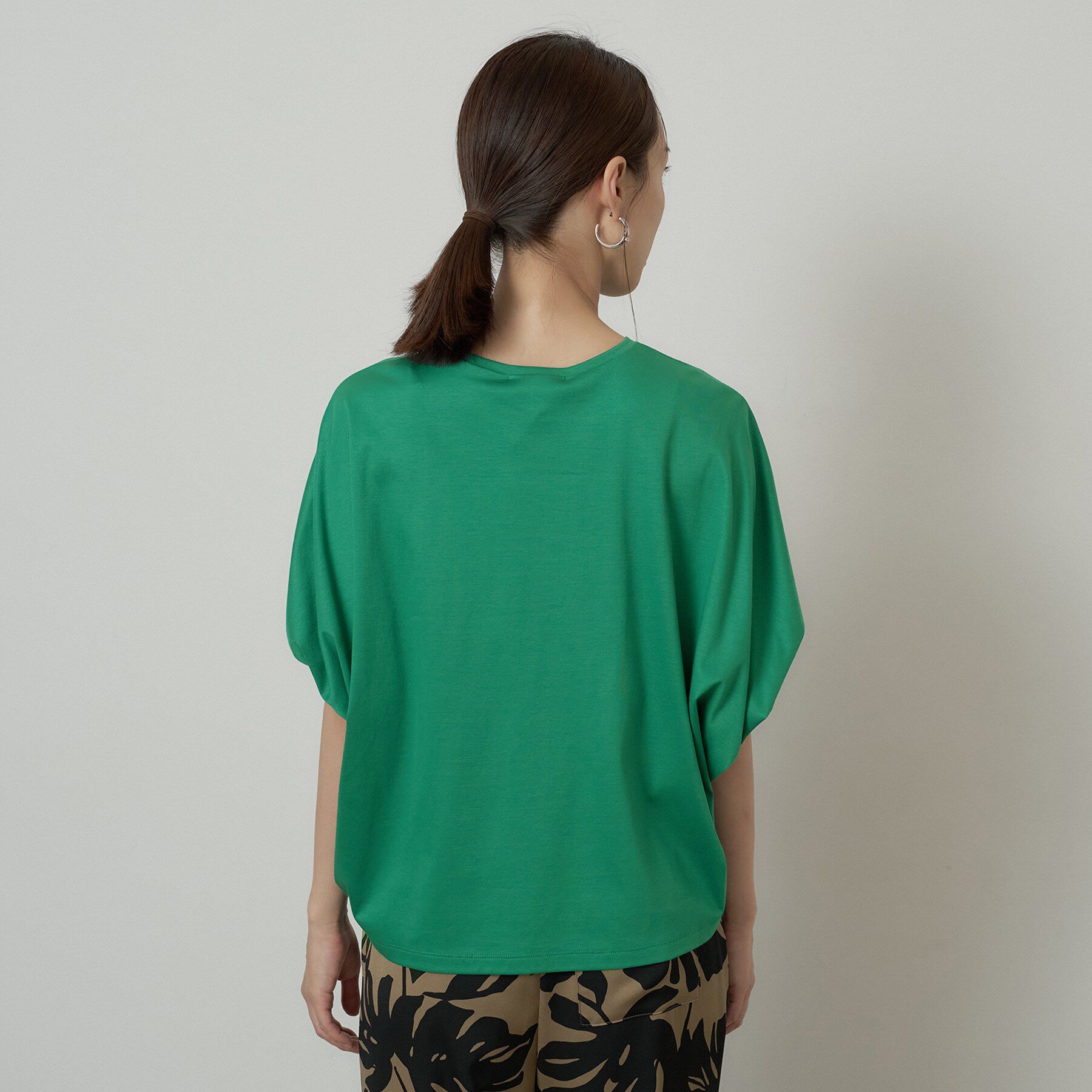 UNTITLED「【汗染み防止/接触冷感】ドルマンプルオーバー」|Tシャツ・カットソー|