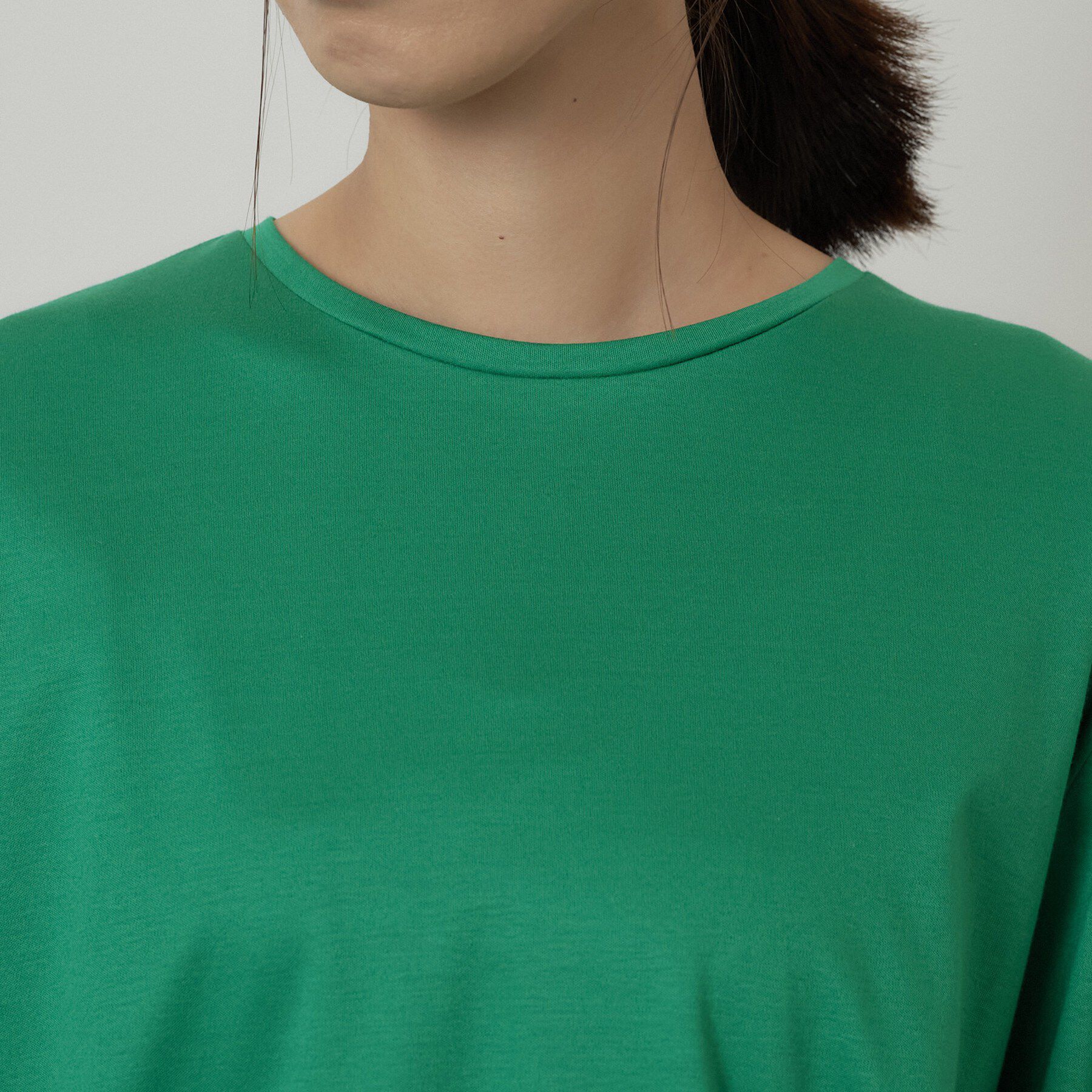 UNTITLED「【汗染み防止/接触冷感】ドルマンプルオーバー」|Tシャツ・カットソー|