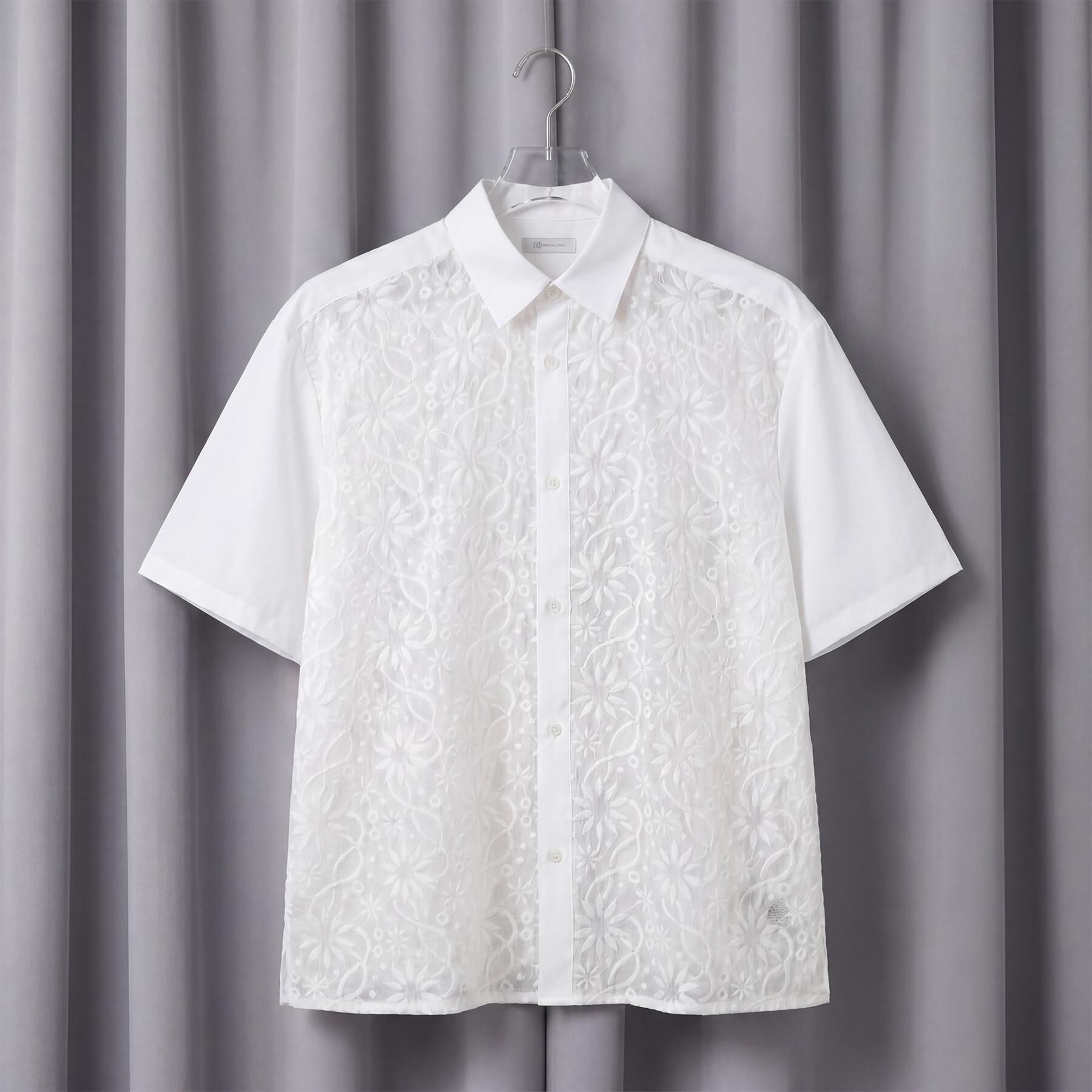 tk.TAKEO KIKUCHI「【昨年売上1500枚超え！】ボタニカルレースシャツ/フラワーデザイン/レース/大人気/モード/キレイ」|シャツ・ブラウス|