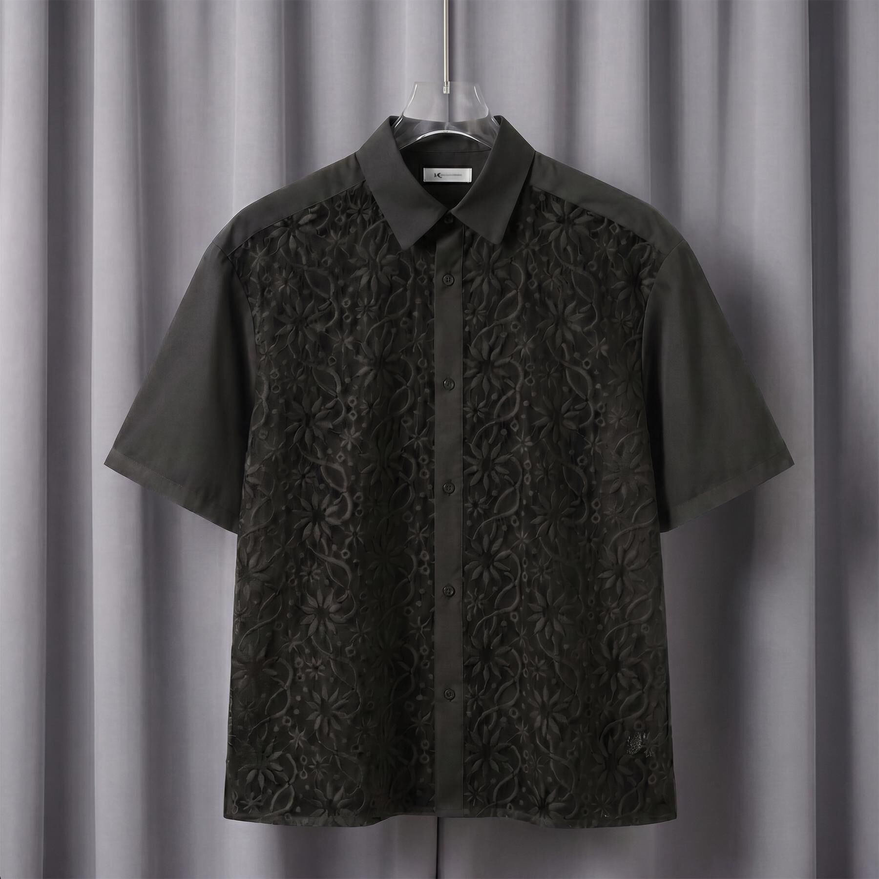 tk.TAKEO KIKUCHI「【昨年売上1500枚超え！】ボタニカルレースシャツ/フラワーデザイン/レース/大人気/モード/キレイ」|シャツ・ブラウス|