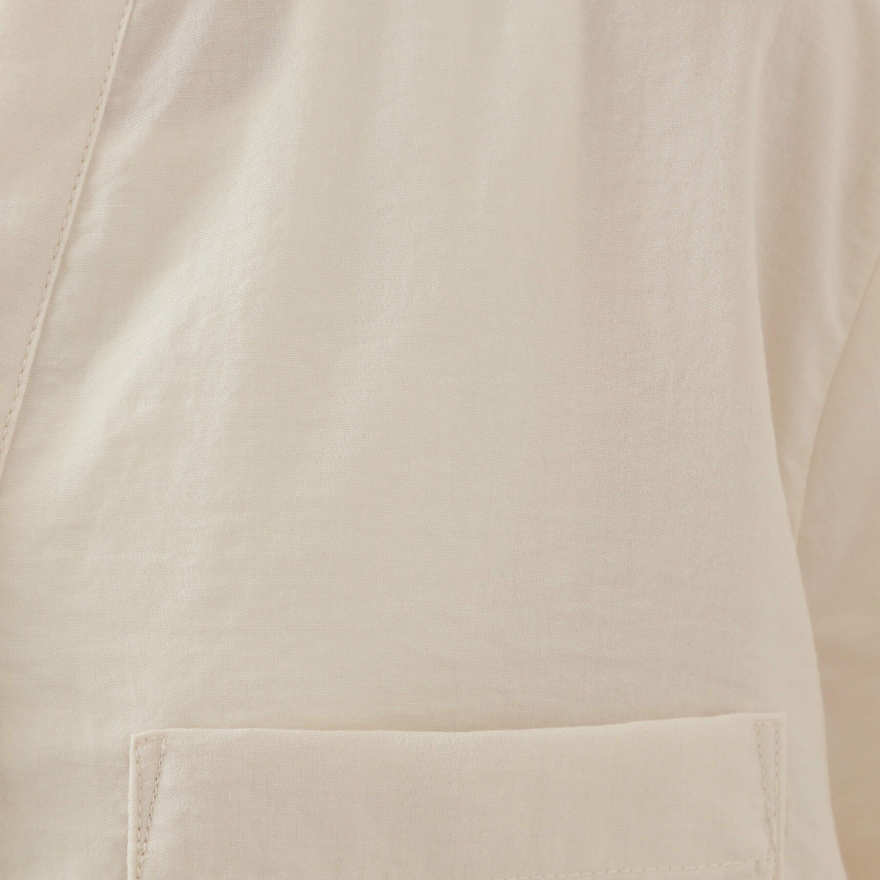 THE SHOP TK「【M-XL/さりげなく二の腕カバー】5分袖Wポケットシャツ」|シャツ・ブラウス|
