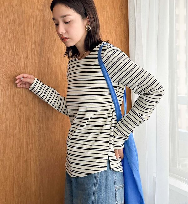 Doux archives「フロントダブルカットソー」|Tシャツ・カットソー|