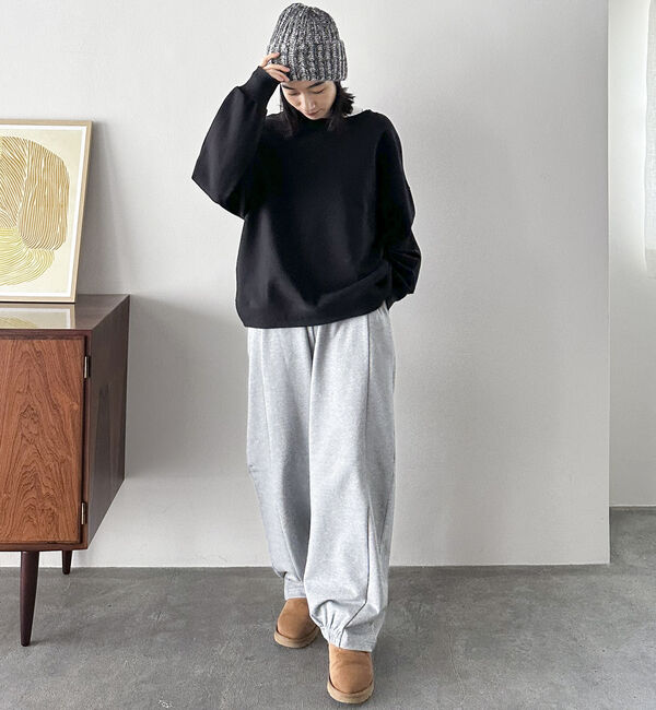 Doux archives「ＵＳコットンボートネックスウェット」|Tシャツ・カットソー|