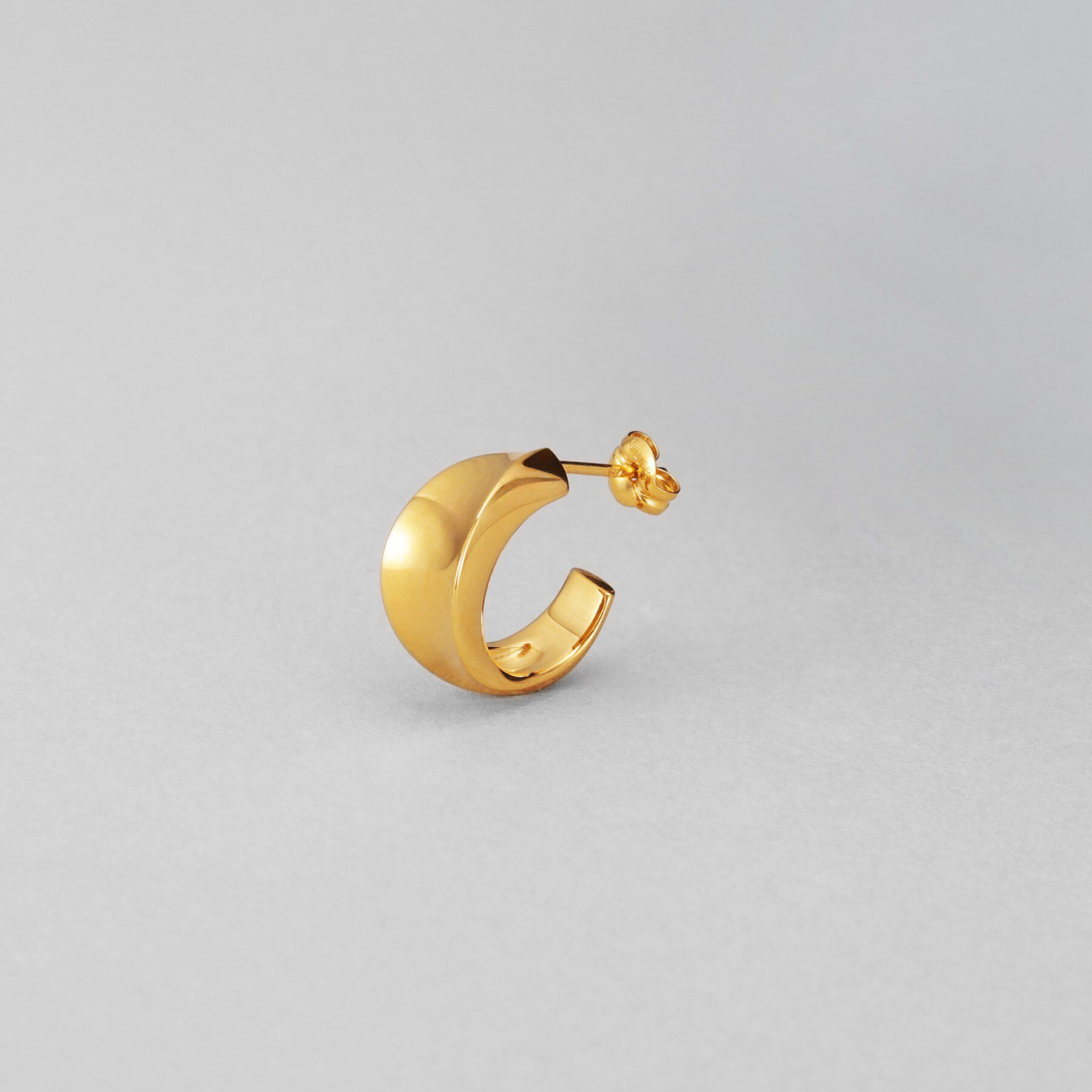 COCOSHNIK ONKITSCH「シルバー フローツイストピアス GP」|ピアス|