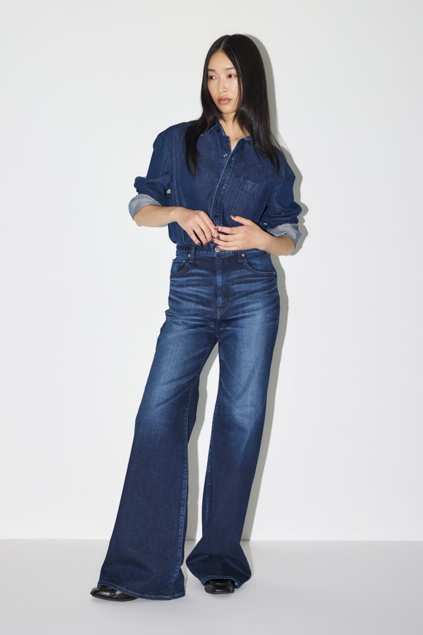 MOUSSY「ADVANCED LONG LEG フレア」|デニム|