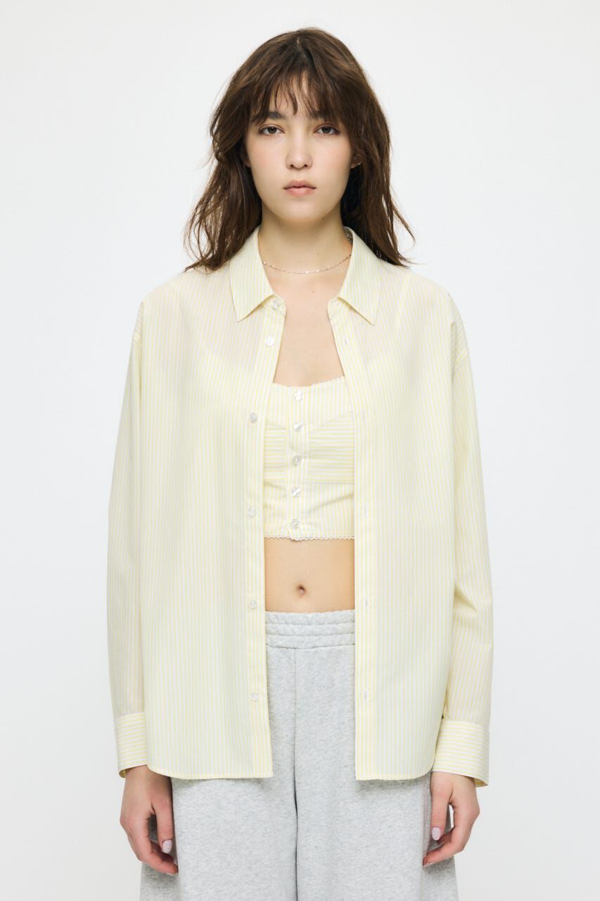MOUSSY「OVER SHIRT & BUISTIER セット」|シャツ・ブラウス|