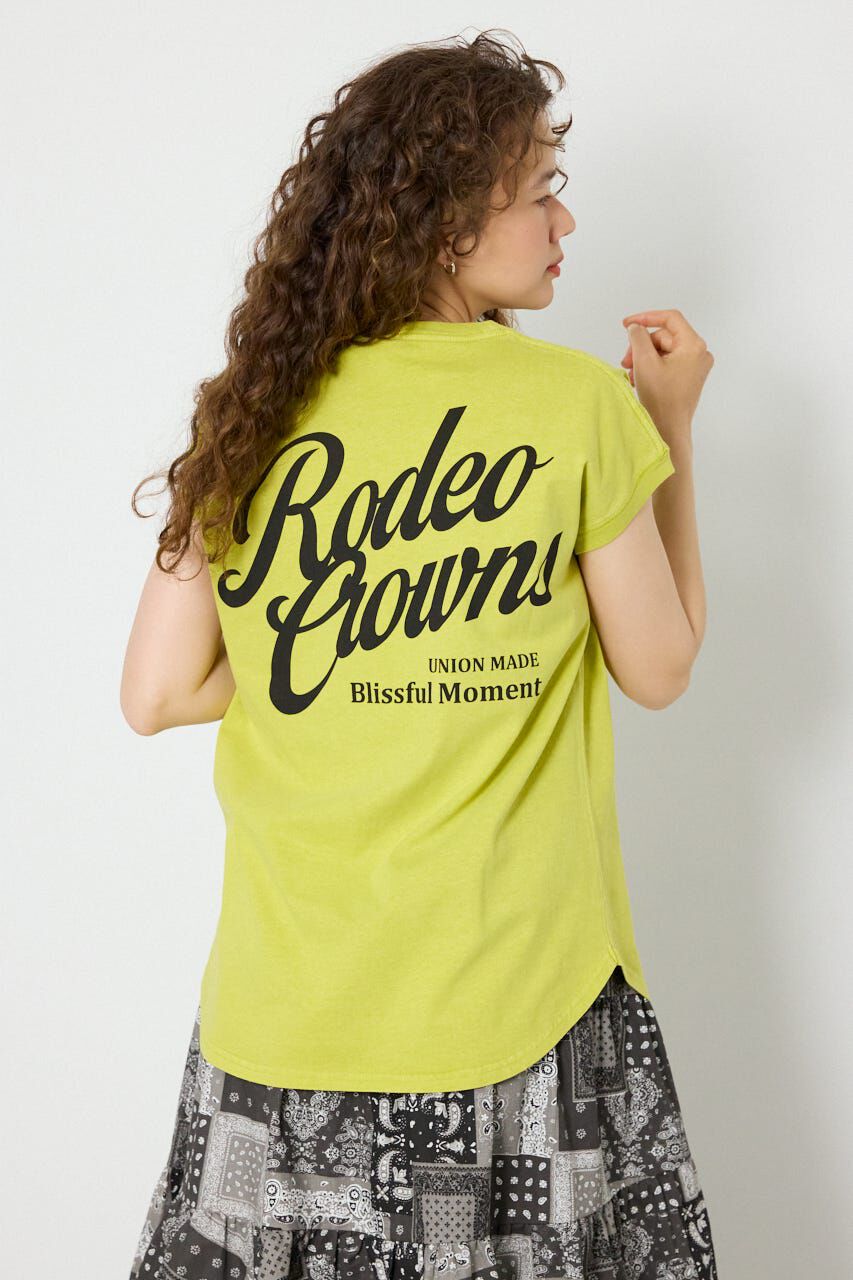 RODEO CROWNS「スクリプトロゴノースリーブトップス」|タンクトップ|