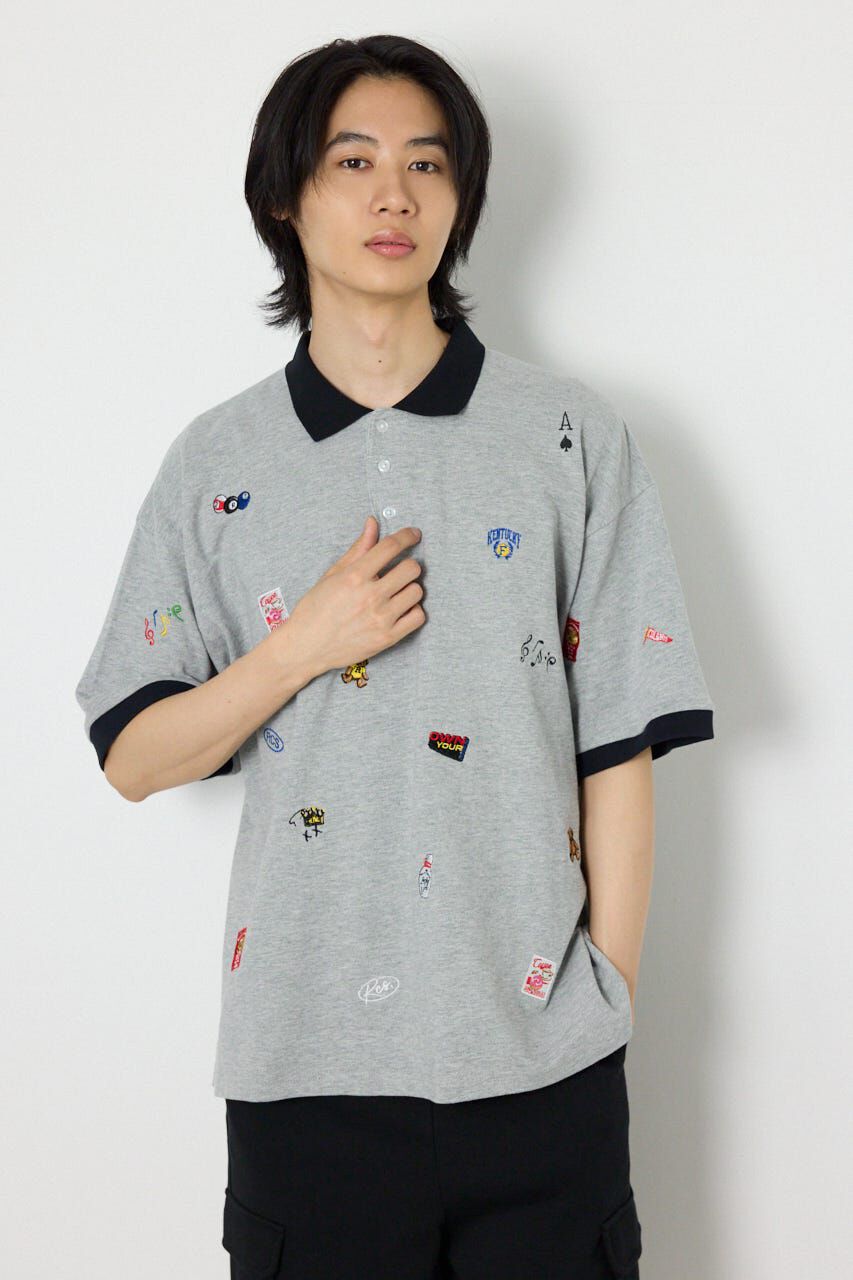 RODEO CROWNS「Dotted ポロシャツ」|Tシャツ・カットソー|T.GRY