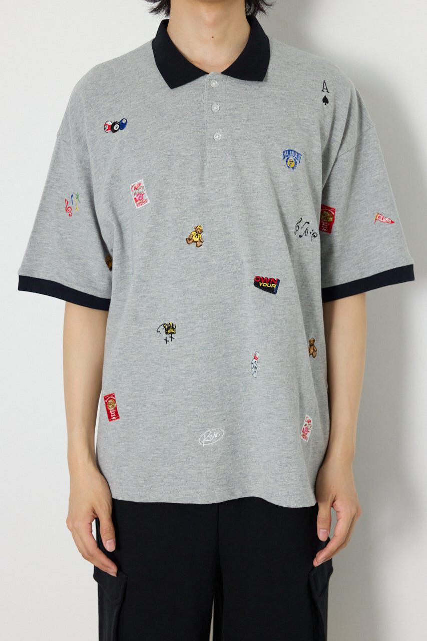 RODEO CROWNS「Dotted ポロシャツ」|Tシャツ・カットソー|