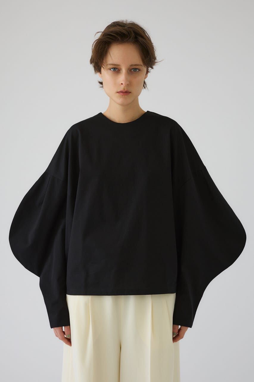 RIM.ARK 「Curved line cotton tops」|Tシャツ・カットソー|