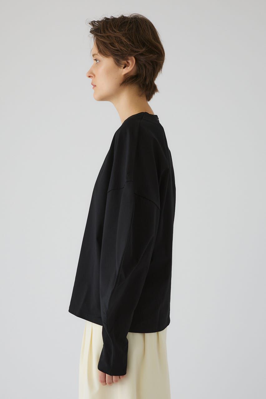 RIM.ARK 「Curved line cotton tops」|Tシャツ・カットソー|