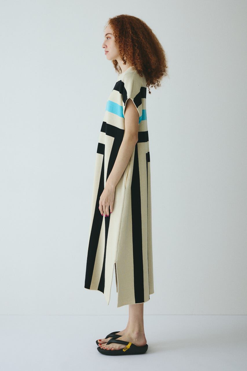 HeRIN.CYE「Square knit  one piece」|ワンピース|