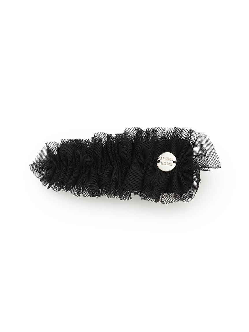 SNIDEL HOME「チュールヘアピン」|その他|BLK