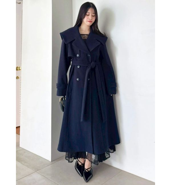 dazzlin「セーラービッグカラーコート」|その他|