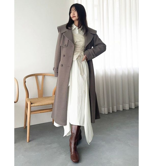 dazzlin「セーラービッグカラーコート」|その他|
