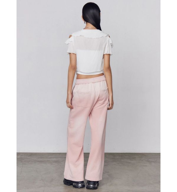 EMODA「ラッフルカットアウトトップ」|Tシャツ・カットソー|
