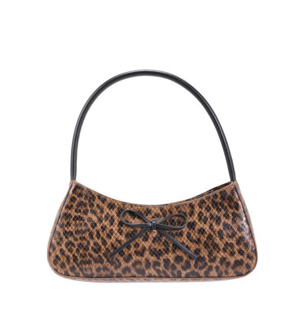 EVRIS「リボンモチーフバイカラーハンドBAG」|ハンドバッグ|
