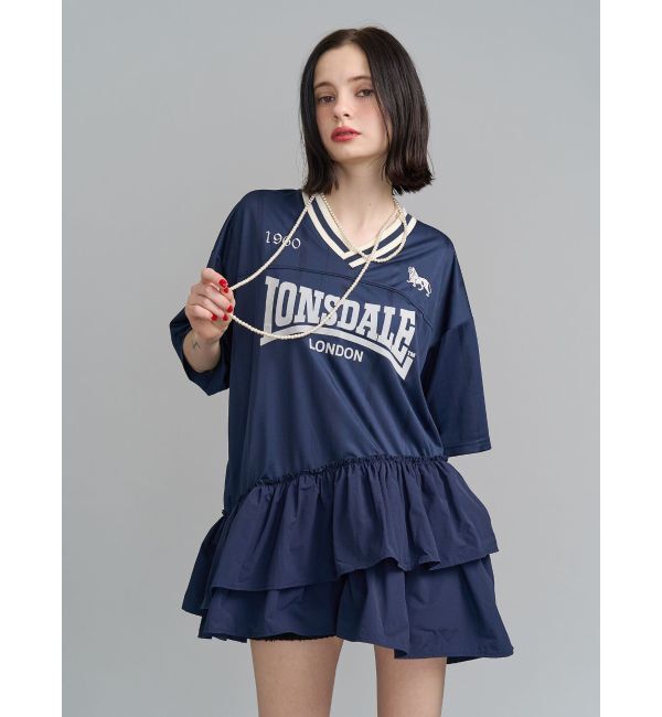 jouetie「【LONSDALE&times;jouetie】ユニフォームワンピース」|ワンピース|