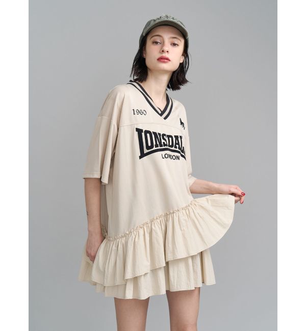 jouetie「【LONSDALE&times;jouetie】ユニフォームワンピース」|ワンピース|