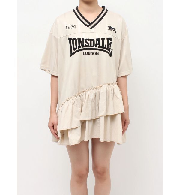 jouetie「【LONSDALE&times;jouetie】ユニフォームワンピース」|ワンピース|