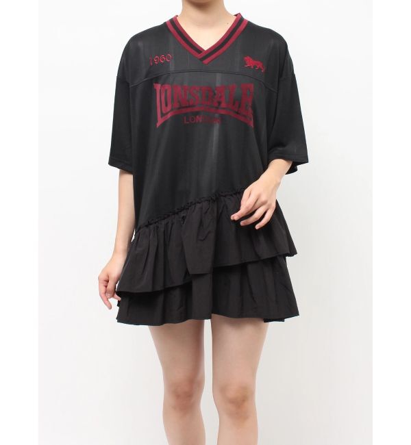 jouetie「【LONSDALE&times;jouetie】ユニフォームワンピース」|ワンピース|