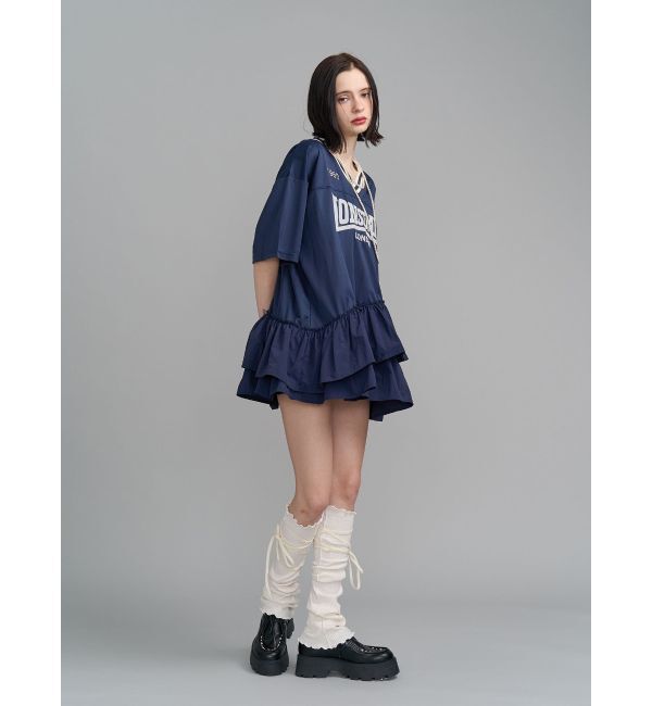 jouetie「【LONSDALE&times;jouetie】ユニフォームワンピース」|ワンピース|