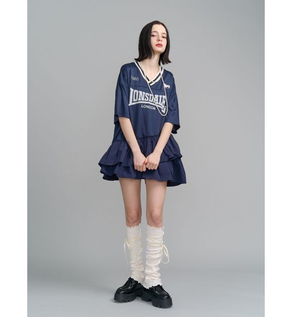 jouetie「【LONSDALE&times;jouetie】ユニフォームワンピース」|ワンピース|