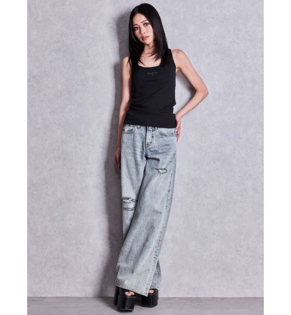 GYDA「Calvin Klein MONOLOGO SCOOP NK」|タンクトップ|