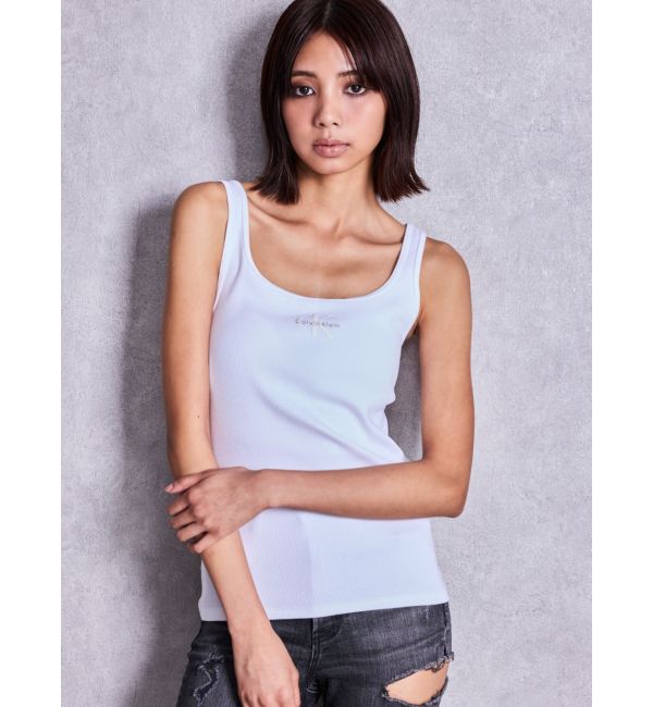 GYDA「Calvin Klein MONOLOGO SCOOP NK」|タンクトップ|