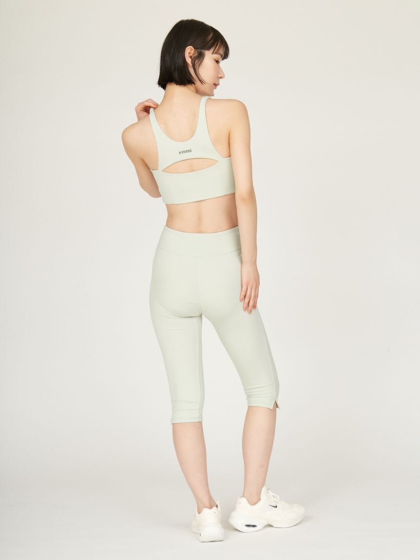 emmi yoga「サステナレッチカプリレギンス」|その他|