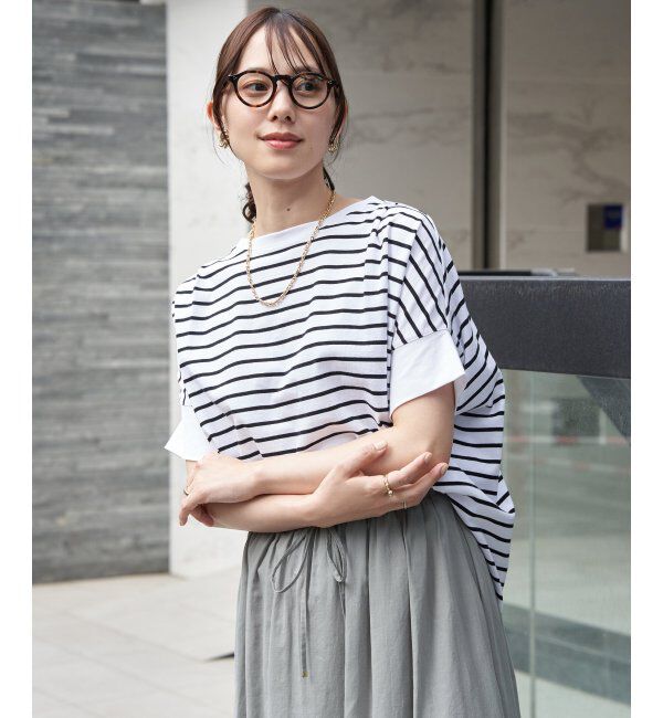 ikka「【お得だ値】冷感ショルダータックプルオーバー」|その他|