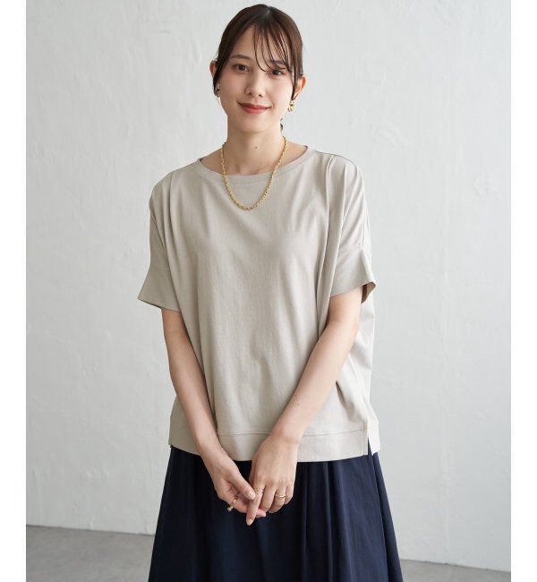 ikka「【お得だ値】冷感ショルダータックプルオーバー」|その他|